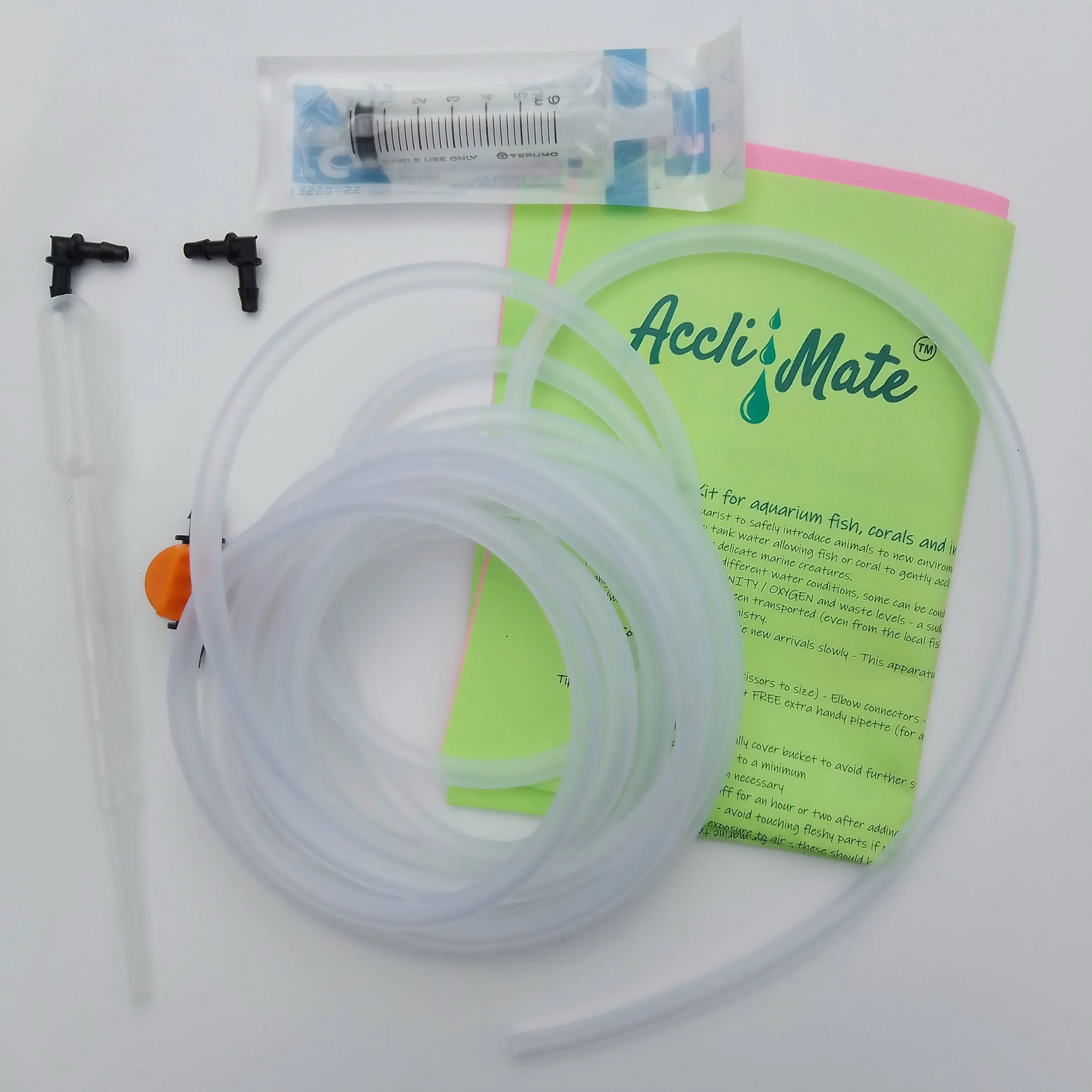 ACCLIMATE - Acclimation Kit  - Slow Drip Acclimatisation Fish & Corals