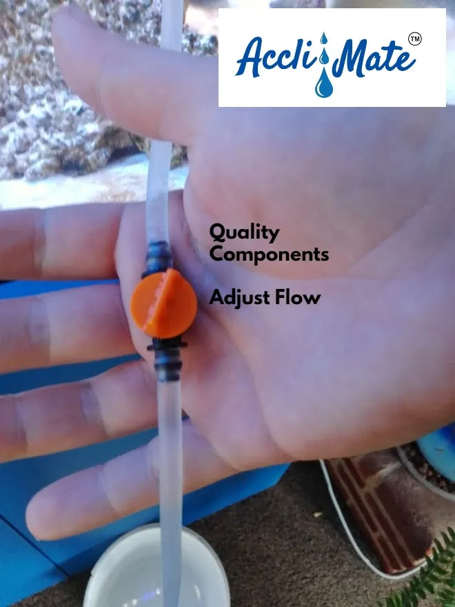 ACCLIMATE - Acclimation Kit  - Slow Drip Acclimatisation Fish & Corals