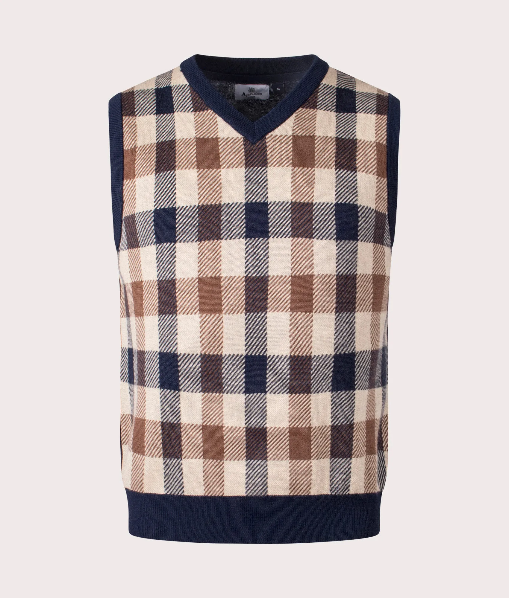 Active Club Check Sweater Vest