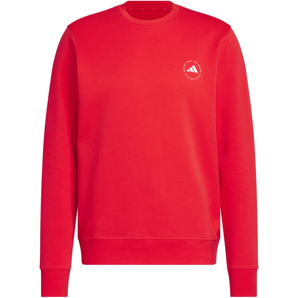 adidas Core Crewneck Sweater - Pure Ruby