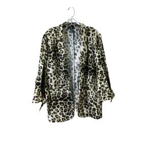 Blazer By Ashley Stewart In Animal Print, Size:22
