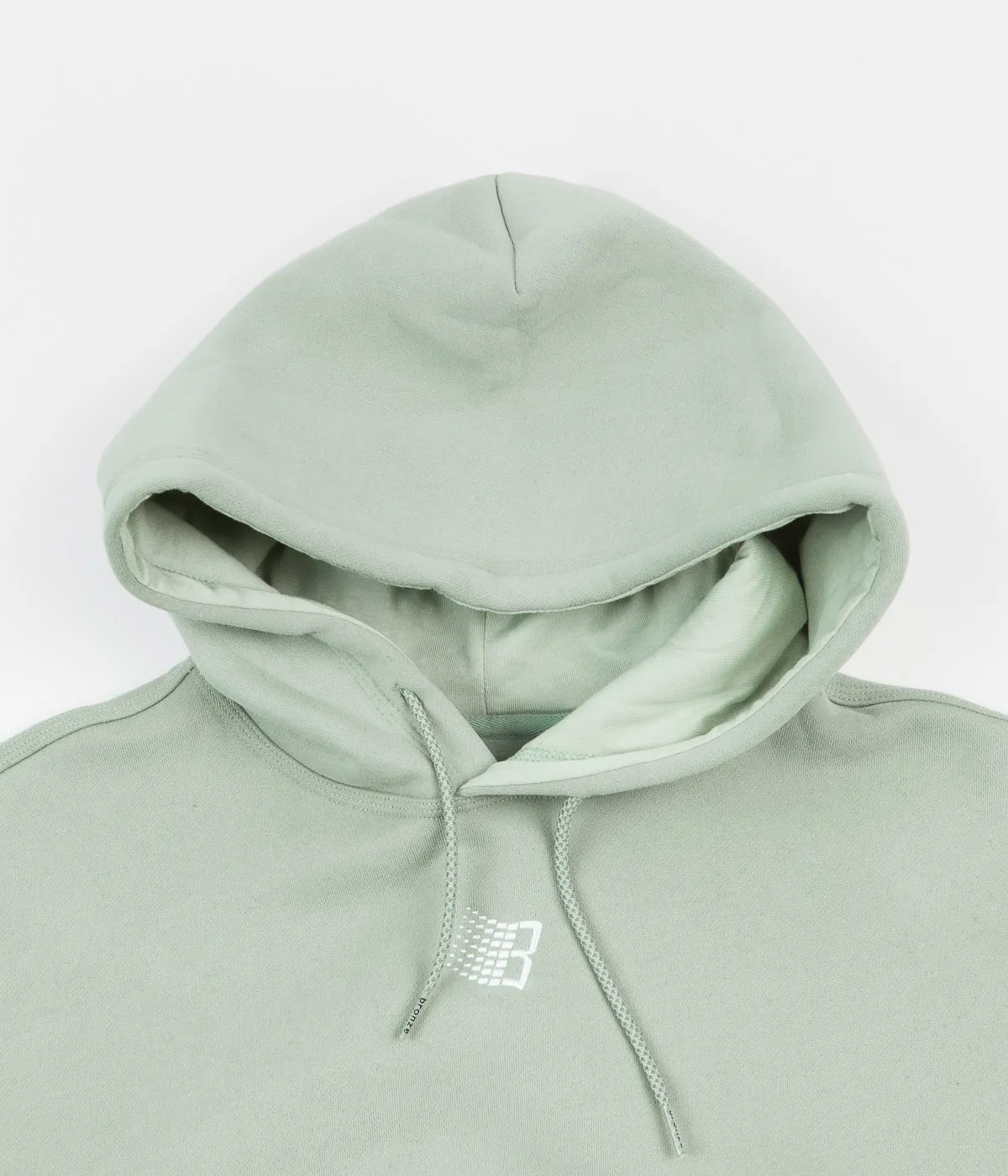 Bronze 56K Embroidered B Midweight Hoodie - Seafoam