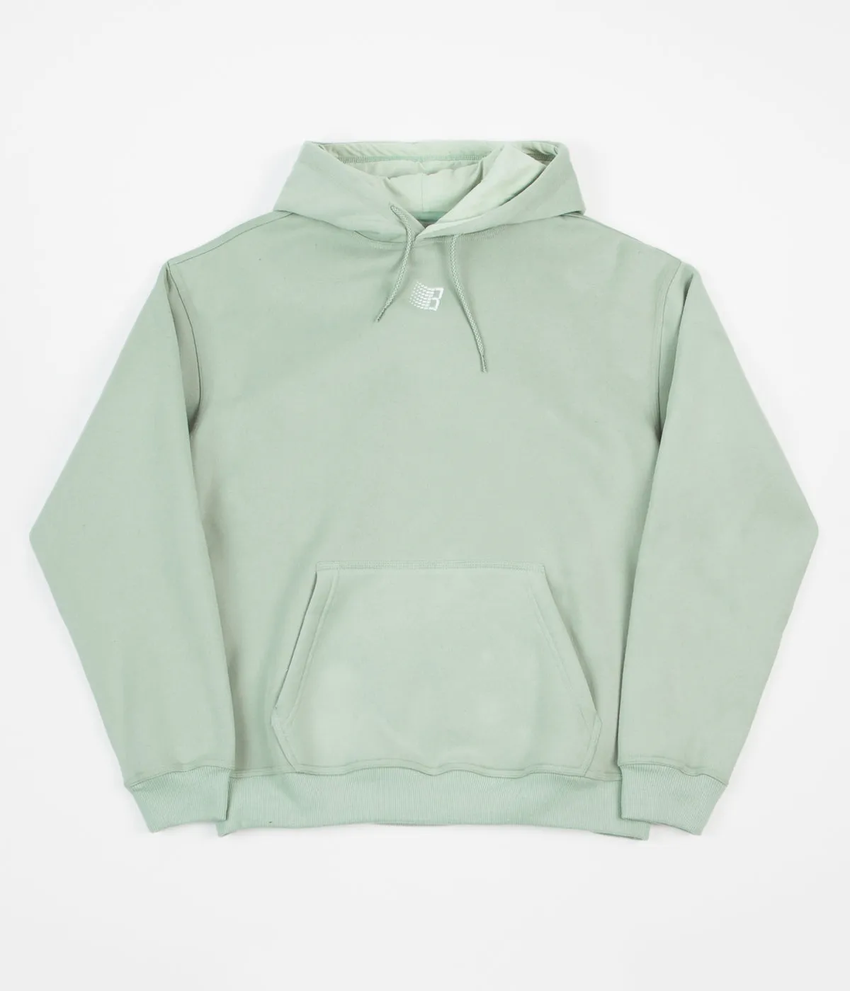 Bronze 56K Embroidered B Midweight Hoodie - Seafoam