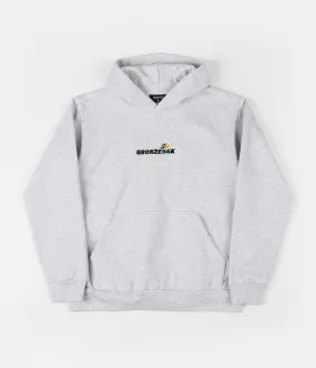 Bronze 56K Embroidered Speed Hoodie - Ash Grey