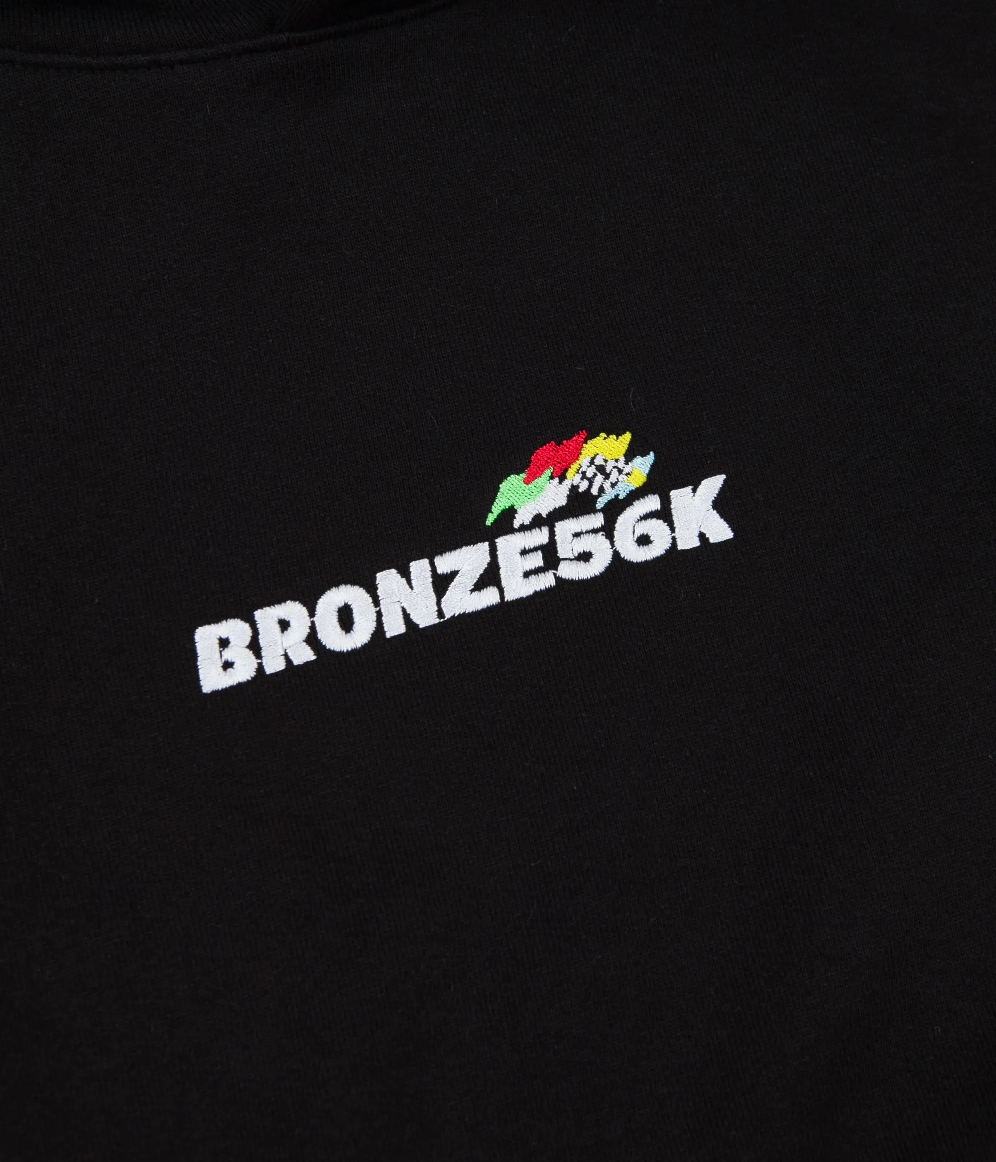 Bronze 56K Embroidered Speed Hoodie - Black