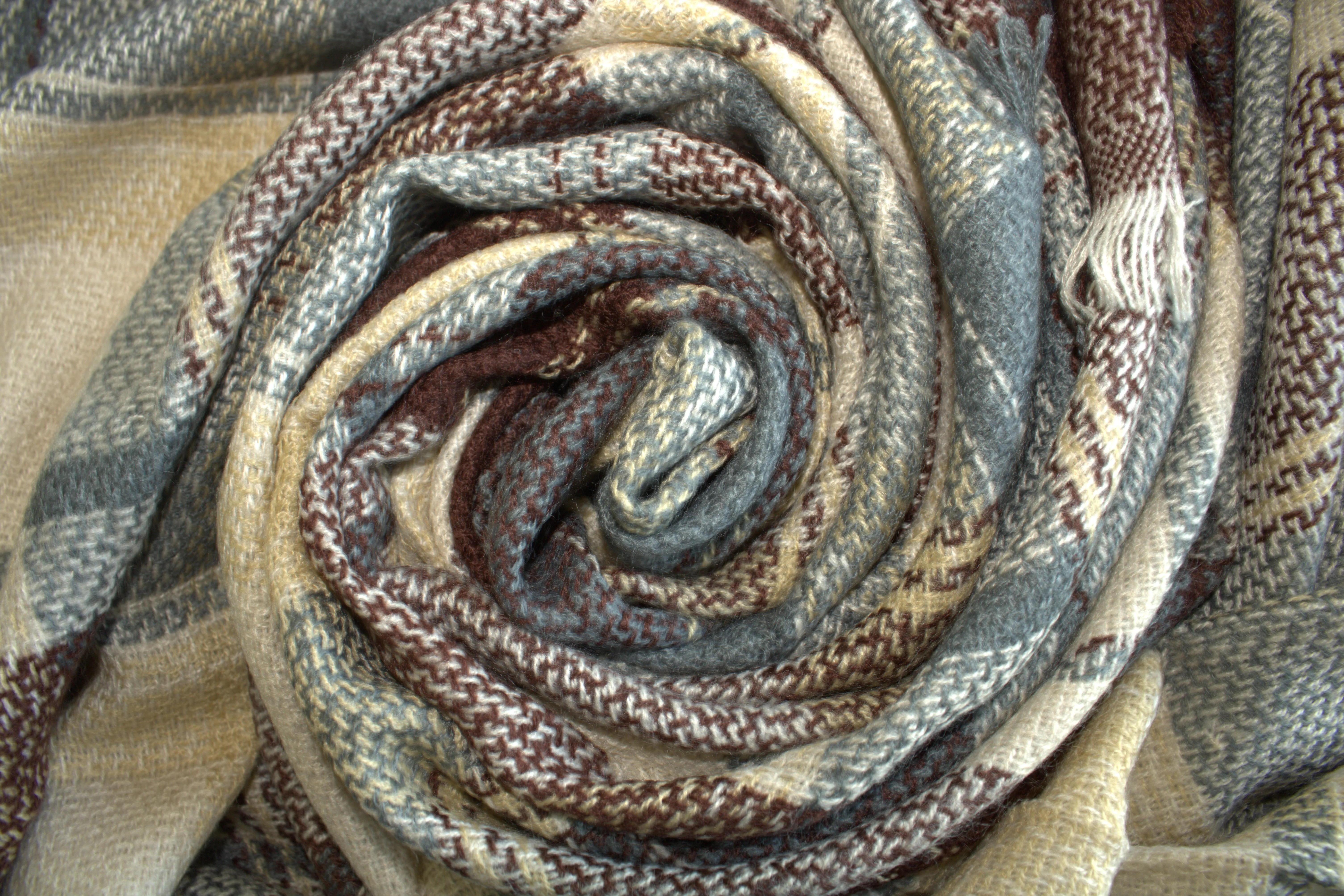 Brown, Gray and White Plaid Blanket Scarf/ Oversized Scarf/ Plaid Shawl/ Bridesmaid Gifts/ Christmas Plaid Scarf/ Throw plaid blanket/ Plaid Women's Blanket Scarf/ Women Scarf/ Gifts for Her/ Women Shawl/ Bridesmaid Scarf/ Fall Scarf