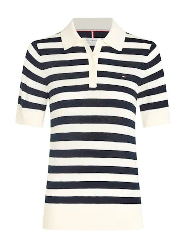 Button Polo Sweater