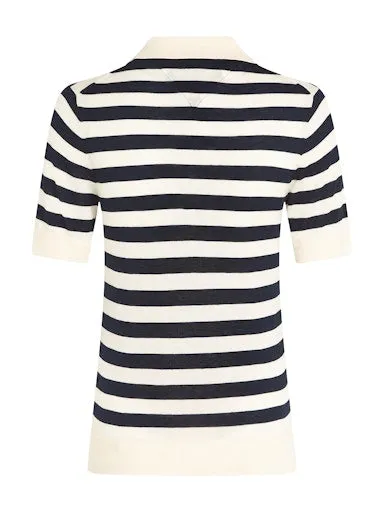 Button Polo Sweater