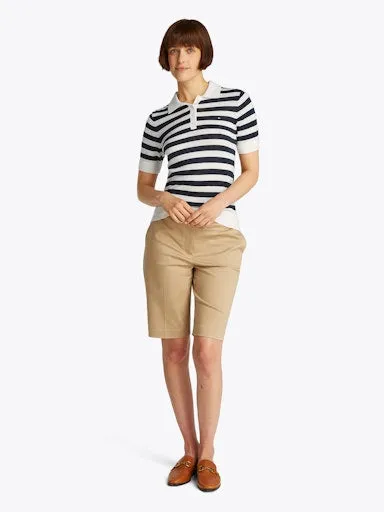 Button Polo Sweater