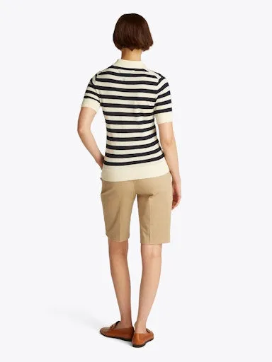 Button Polo Sweater