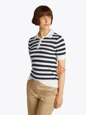 Button Polo Sweater
