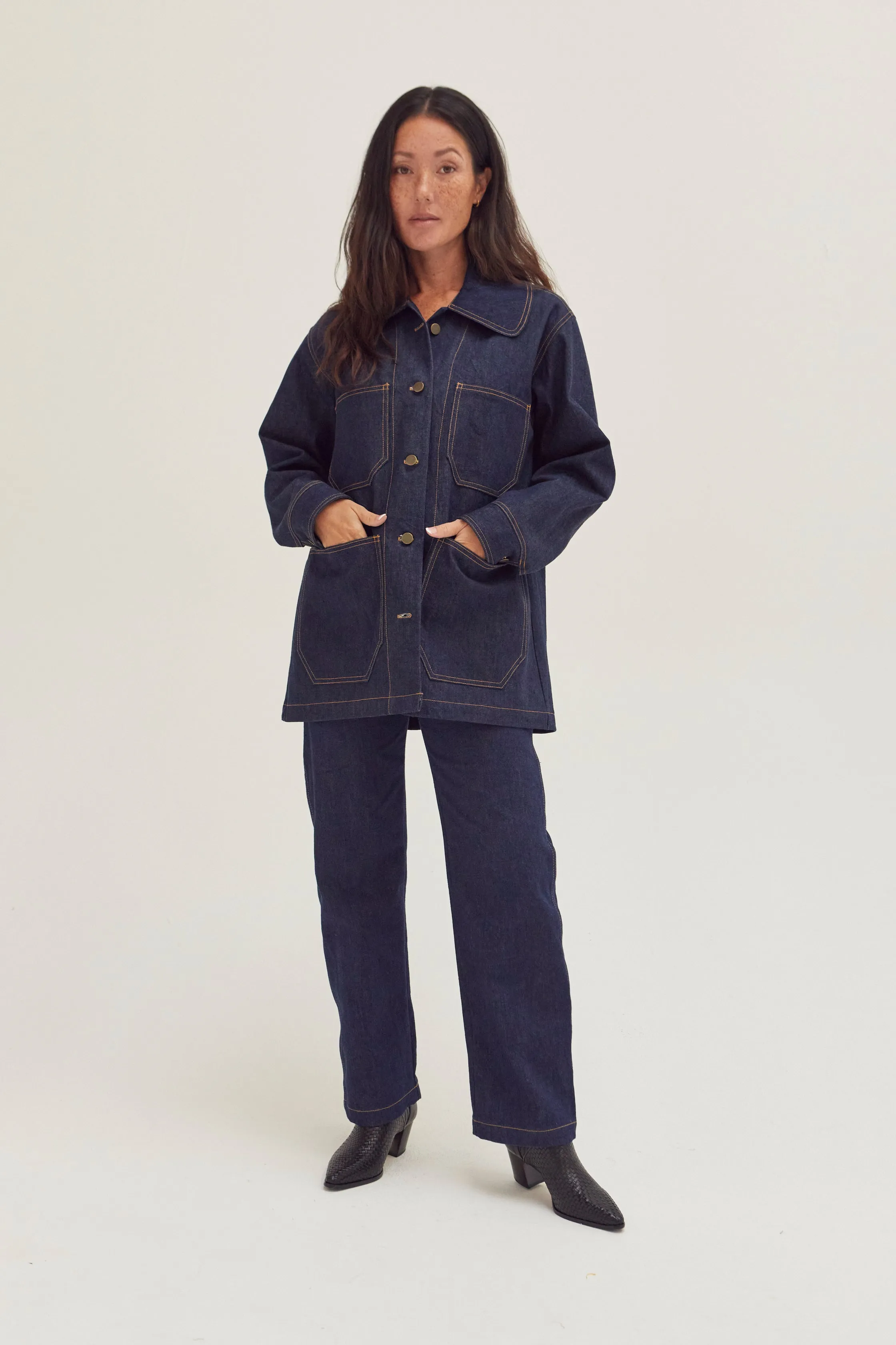 Chore Coat - Dark Indigo