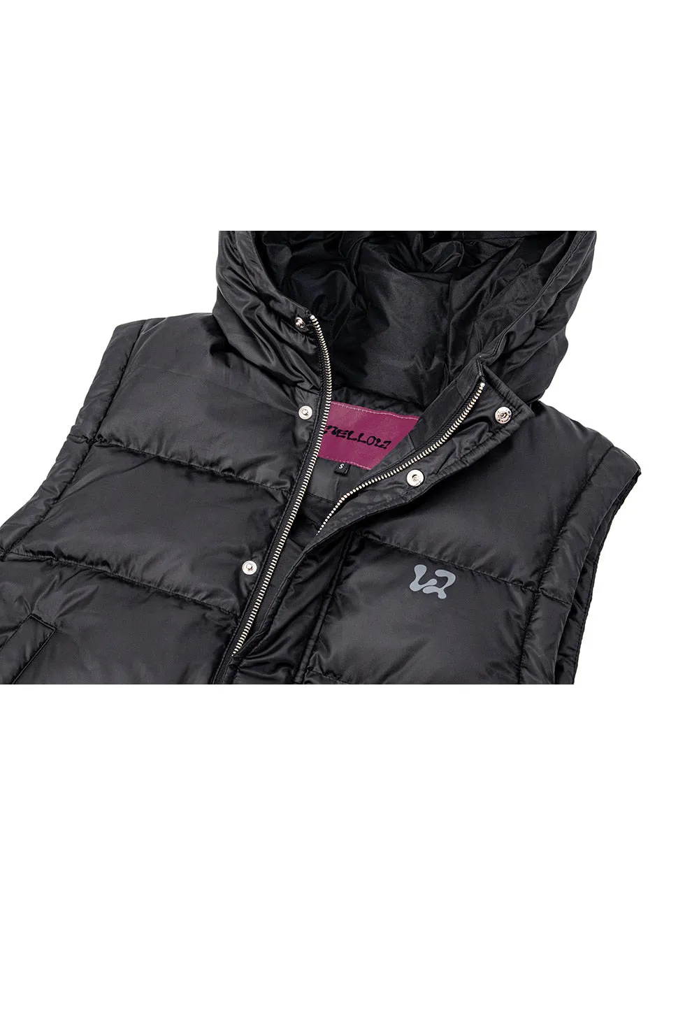 Cloud short padding vest black