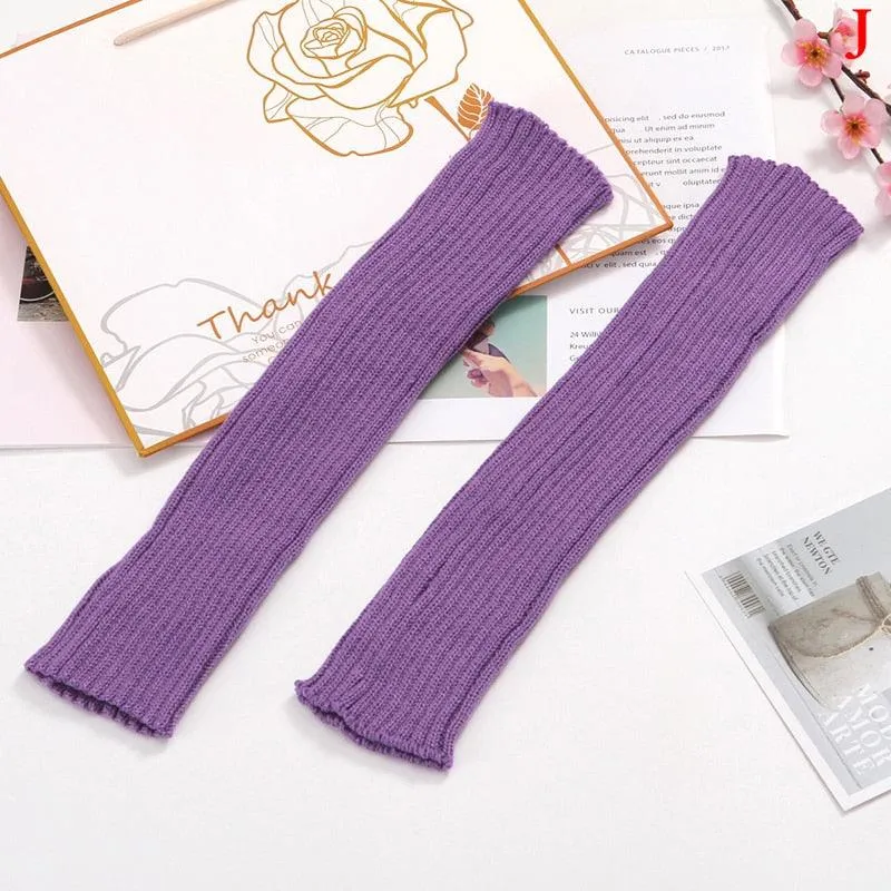 Eyelash Leg Warmers