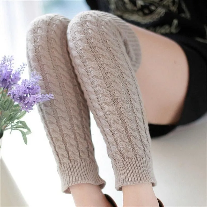 Eyelash Leg Warmers