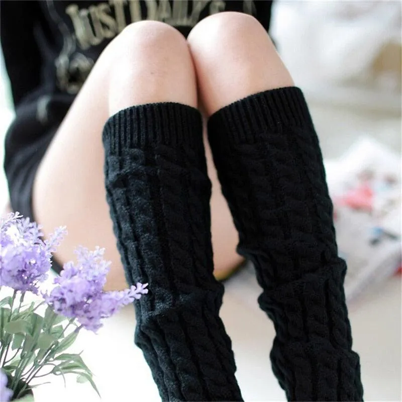Eyelash Leg Warmers