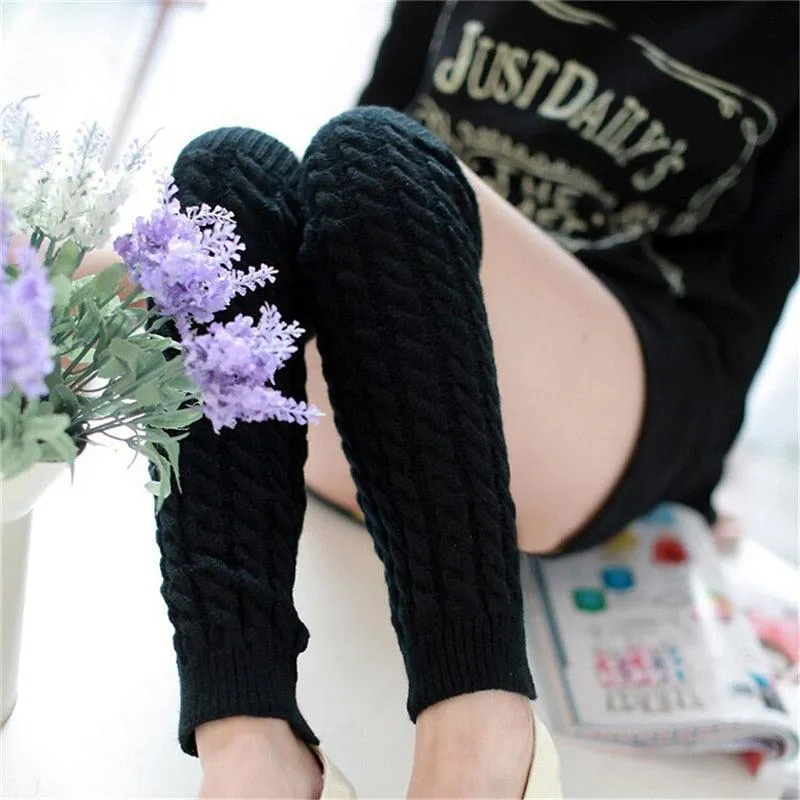 Eyelash Leg Warmers