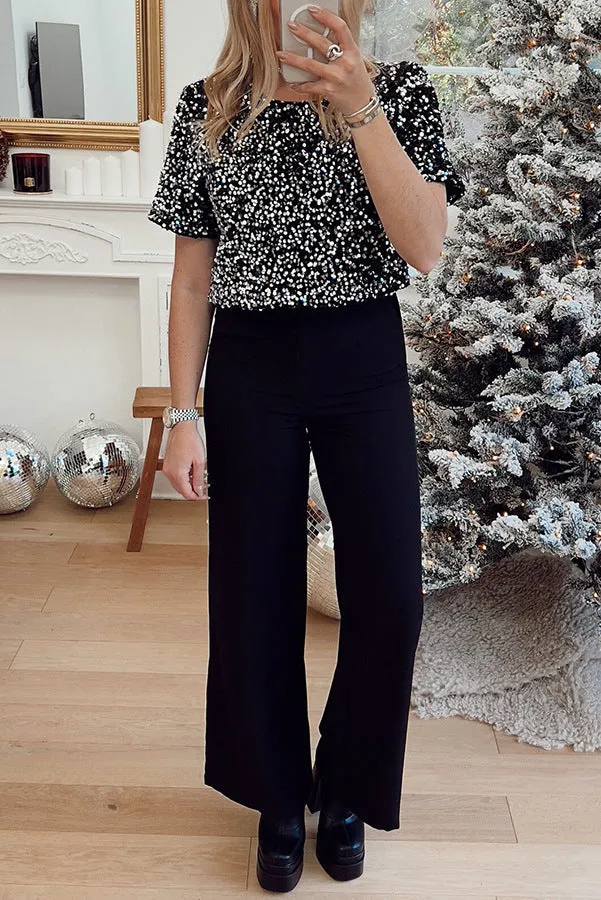 Hnzxzm joker costume female outfit 2024 Spring Sequined Pocket Backless Split Elegant Fashion Party Straight Pants Jumpsuit for Women