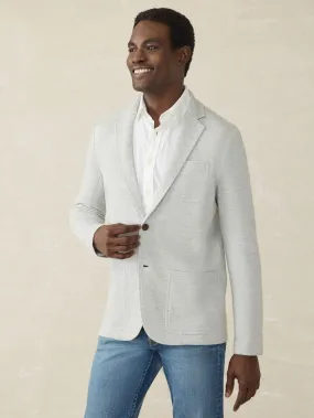 Inlet Knit Blazer - Heather Grey