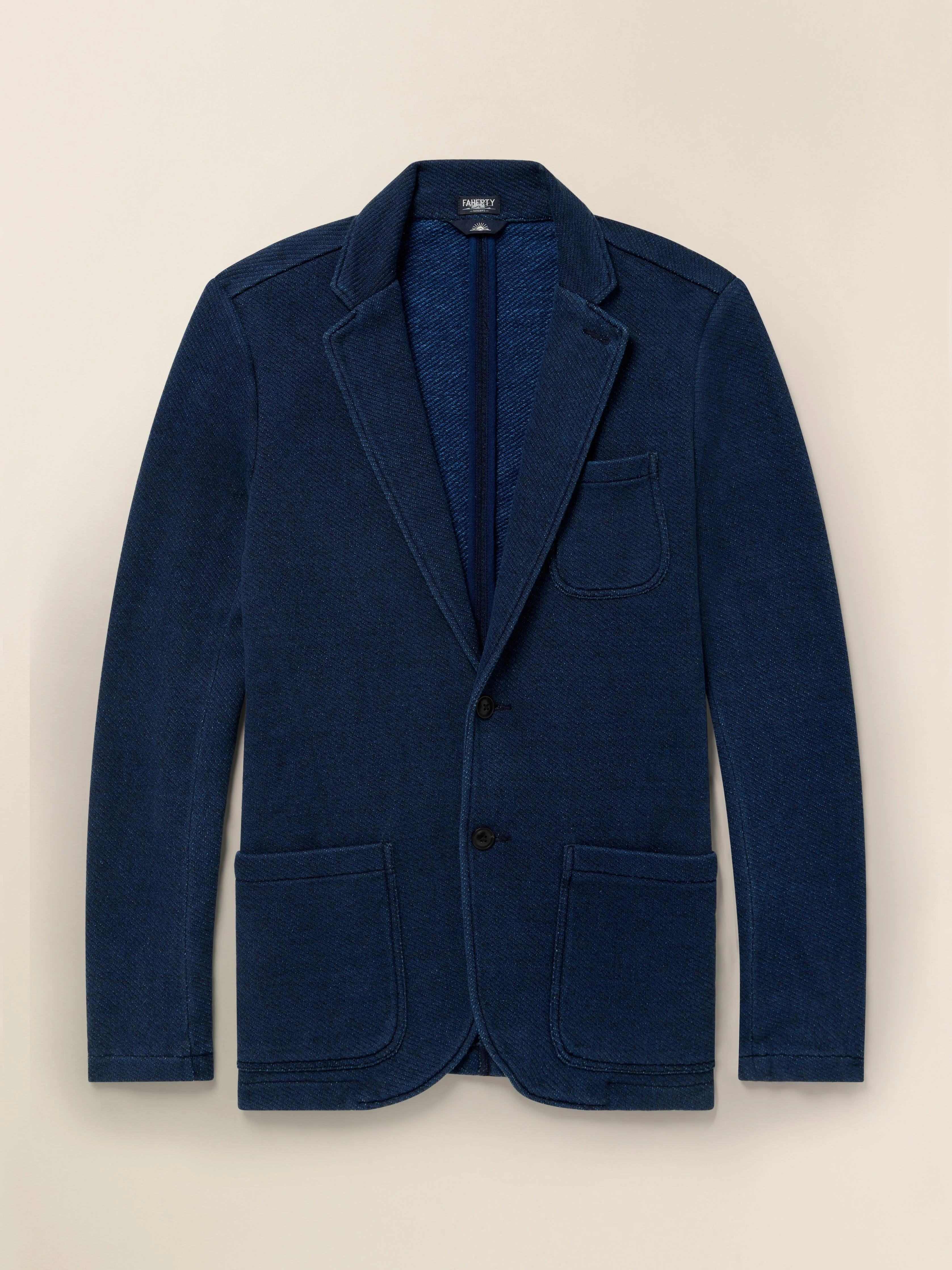 Inlet Knit Blazer (Short) - Hendricks Indigo Wash