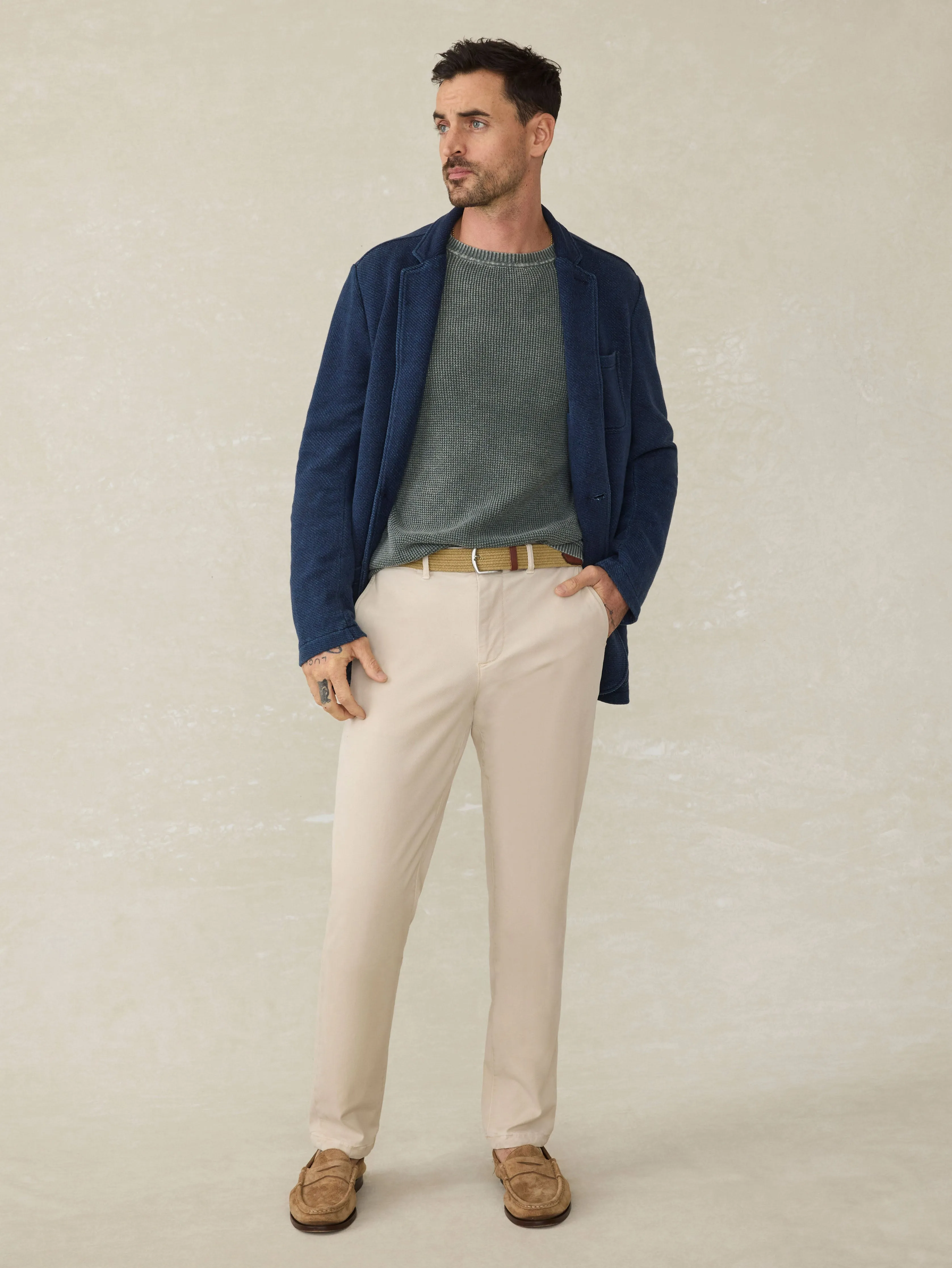 Inlet Knit Blazer (Short) - Hendricks Indigo Wash