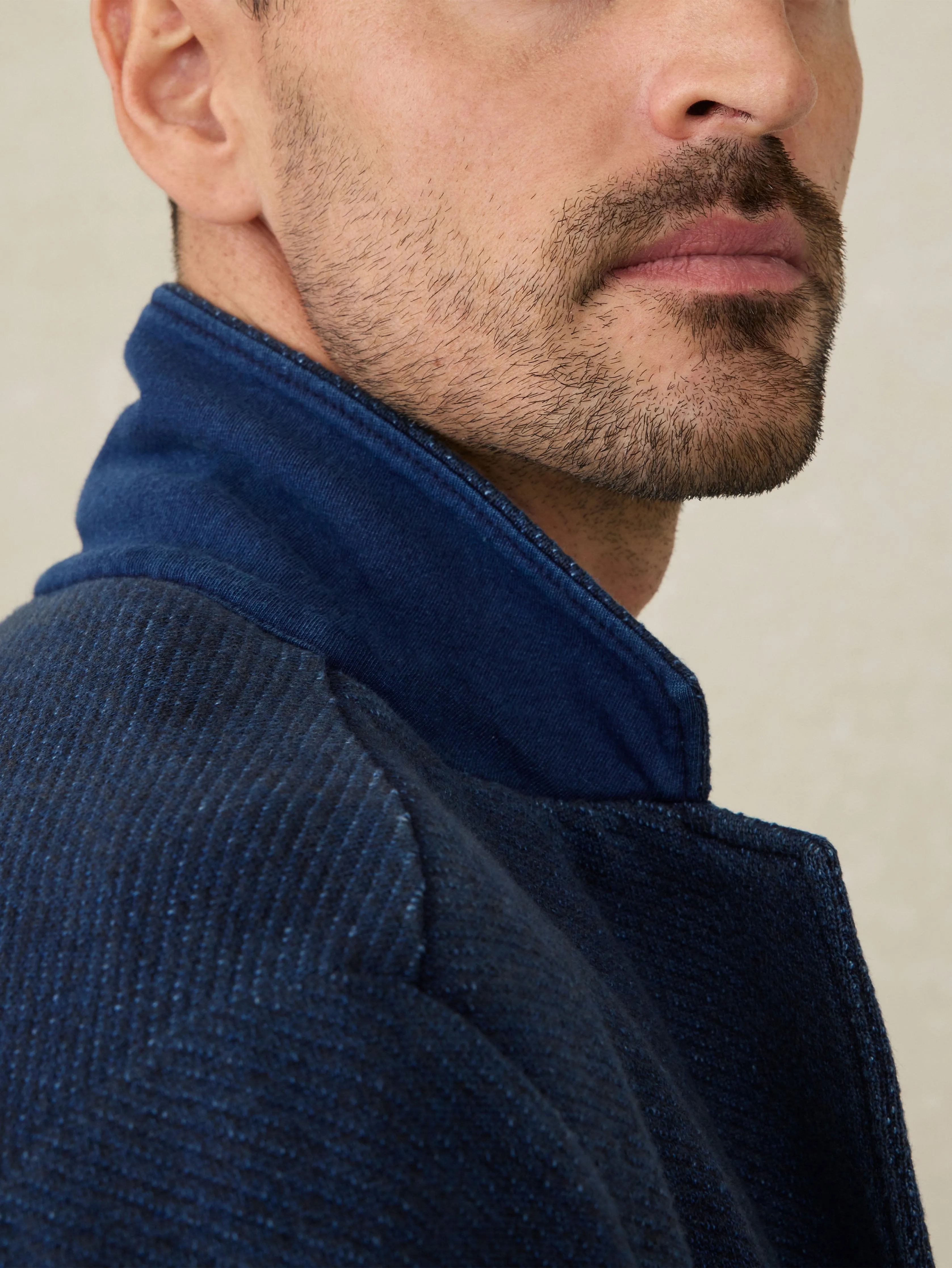 Inlet Knit Blazer (Short) - Hendricks Indigo Wash