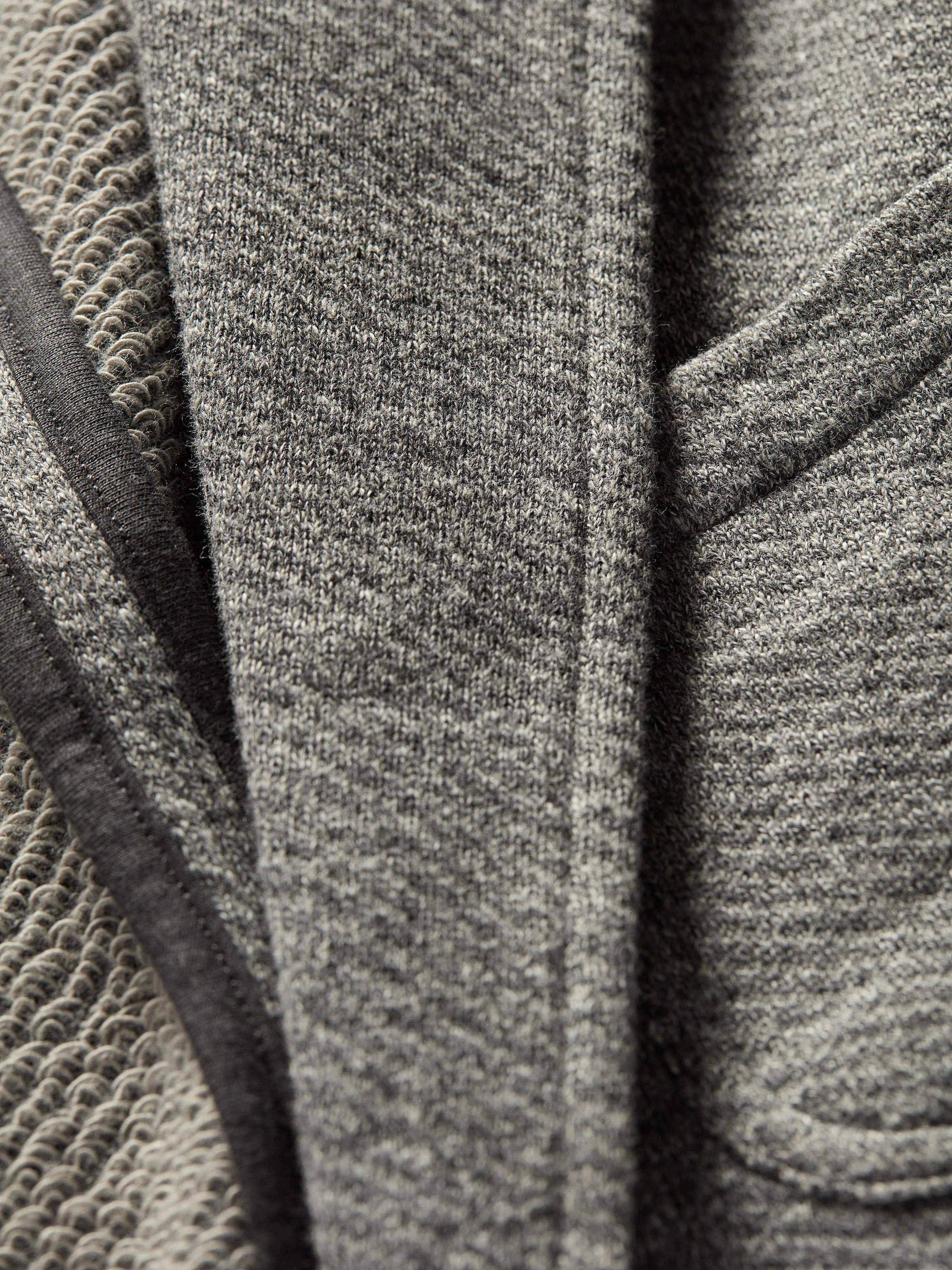Inlet Knit Blazer (Short) - Medium Grey Melange