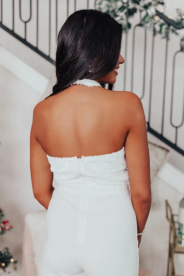 Invitation Only Sequins Jumpsuit