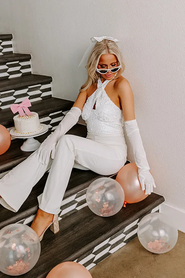 Invitation Only Sequins Jumpsuit