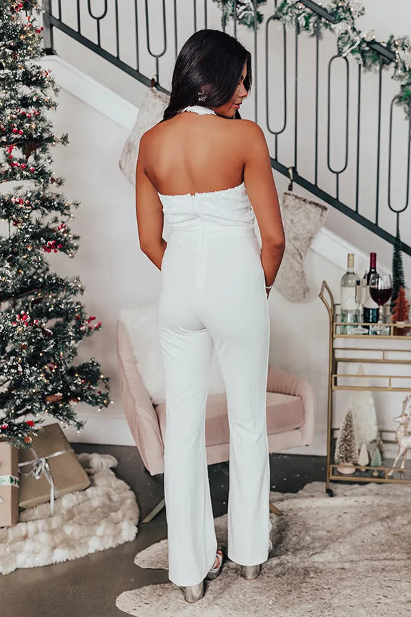 Invitation Only Sequins Jumpsuit