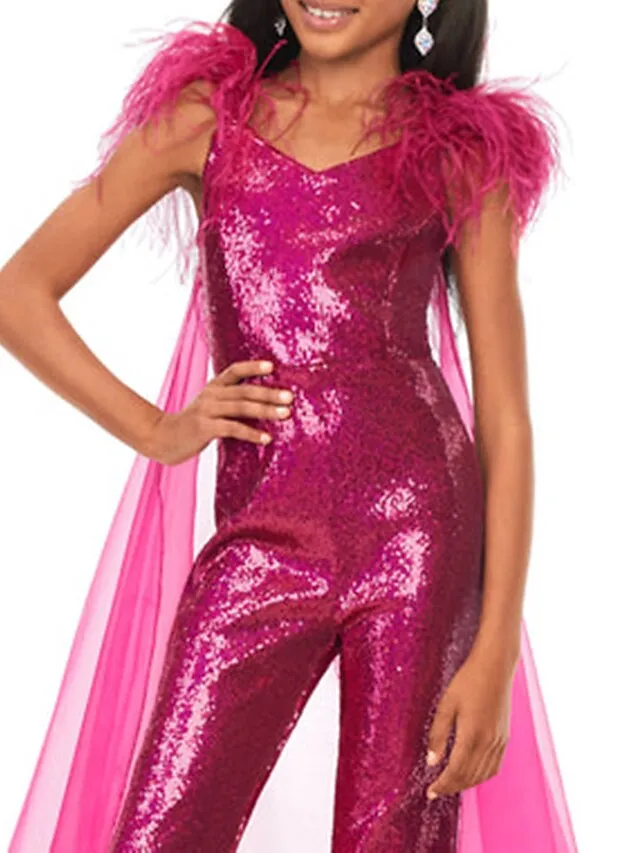 Kids Sequin Jumpsuit