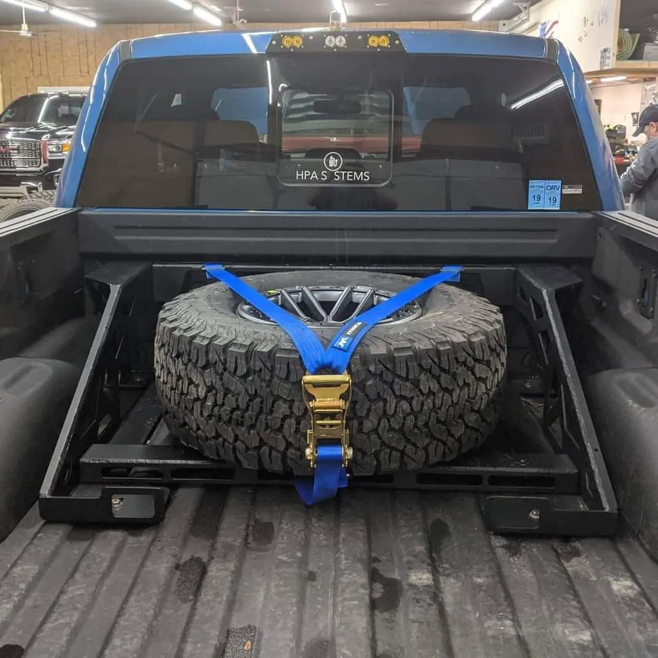 Krazy House Customs - Modular Tire Carrier - 2017-2020 Raptor