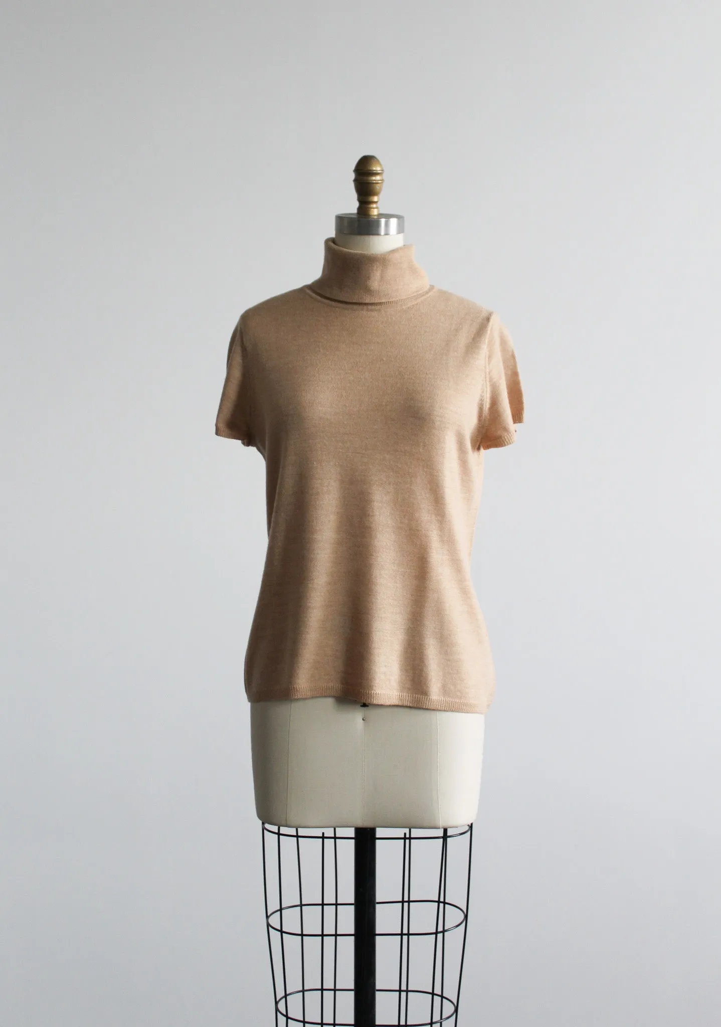 latte wool turtleneck
