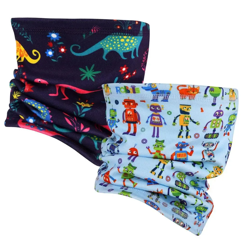 MCTi Kids Fleece Neck Gaiter Warmer-2 pack