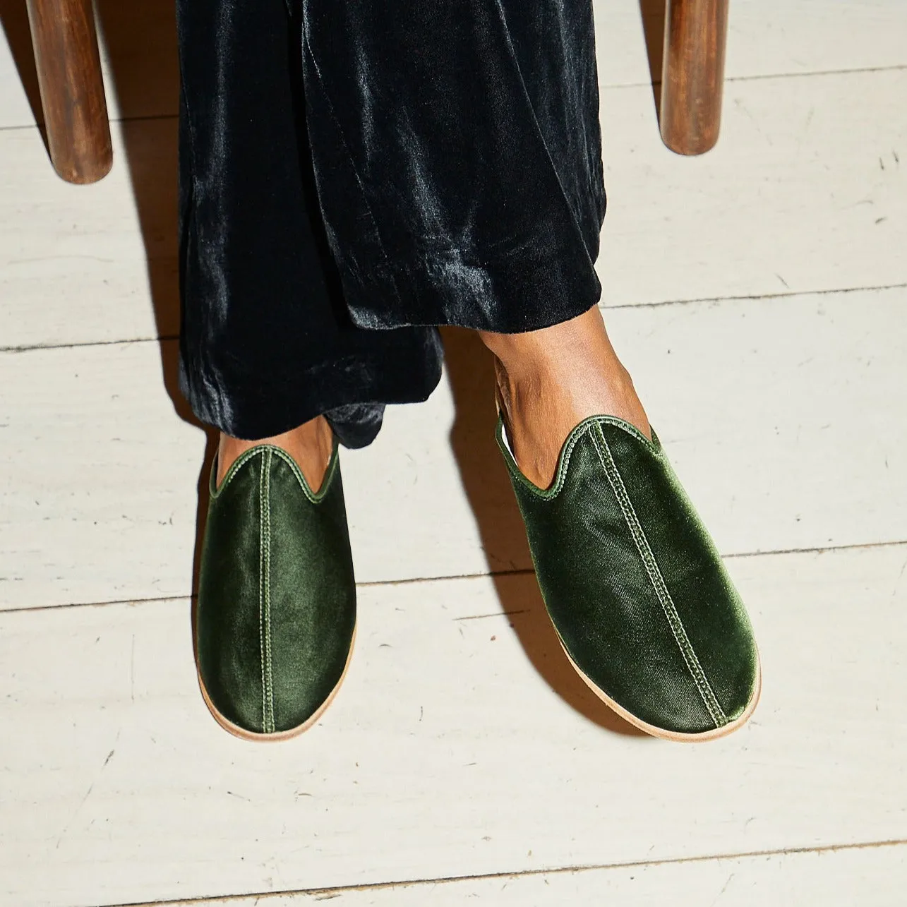 Palazzo Green Velvet Baba (Womens)