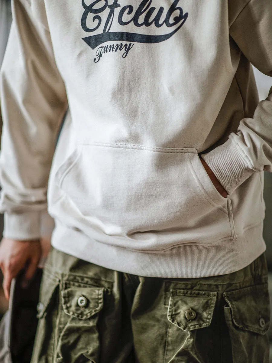 SNAP-BUTTON HOODIE