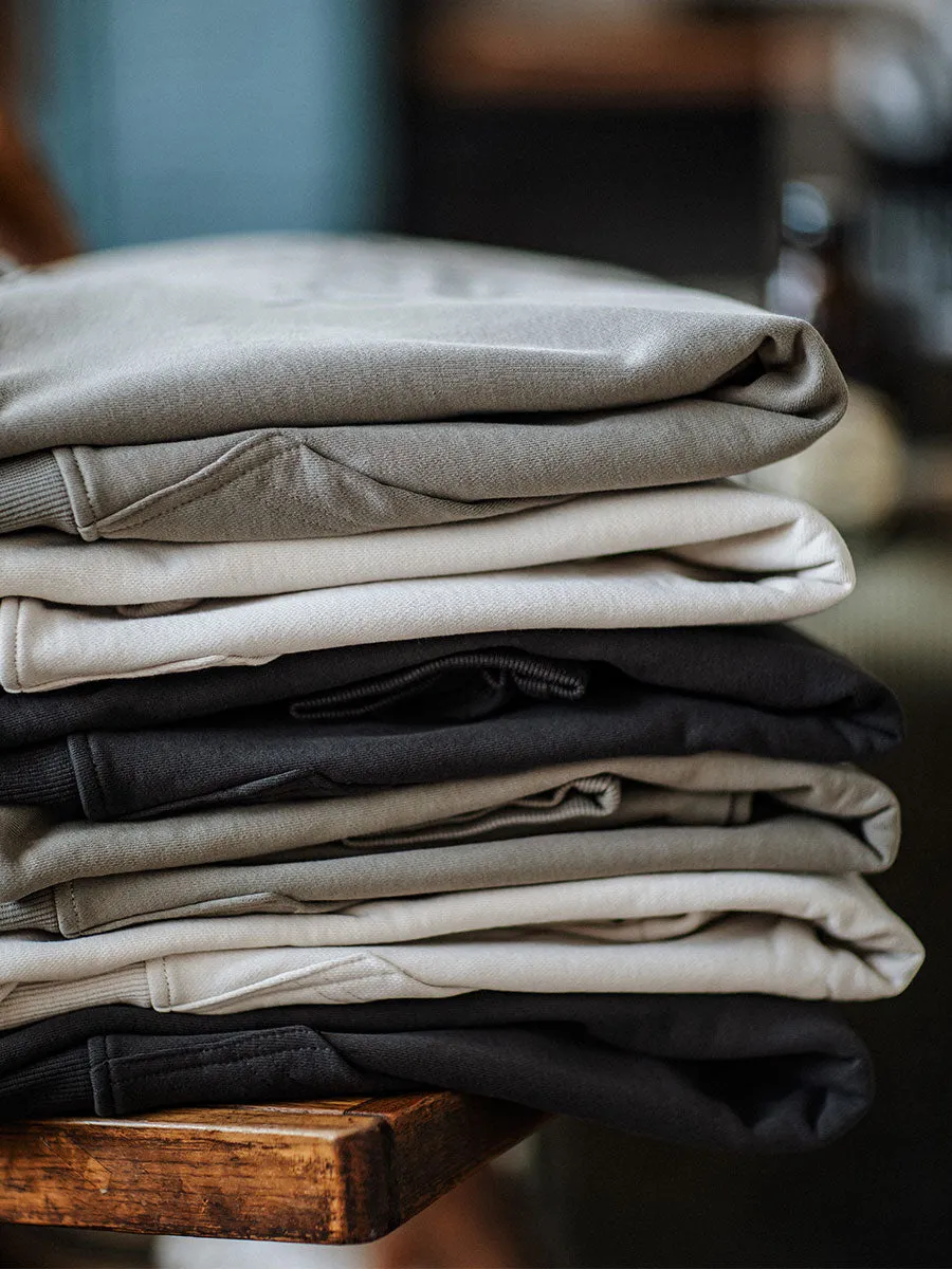 SNAP-BUTTON HOODIE