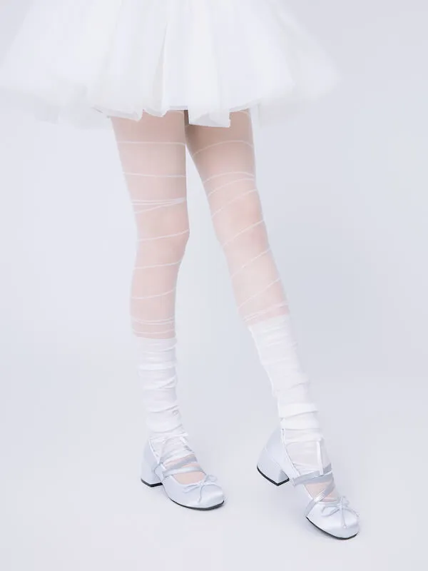 Summer ballet leg warmers