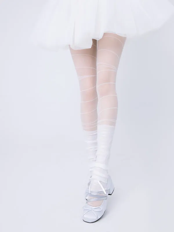 Summer ballet leg warmers