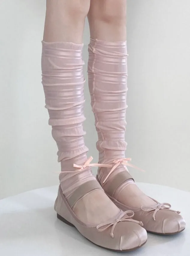 Summer ballet leg warmers