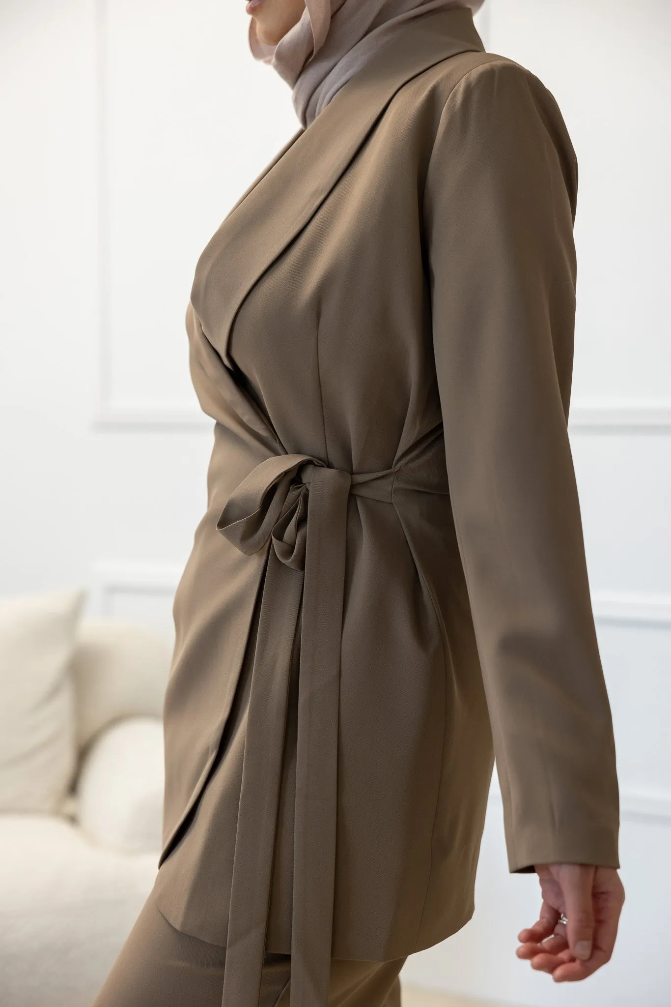 The Crescent Amaris Tie Jacket