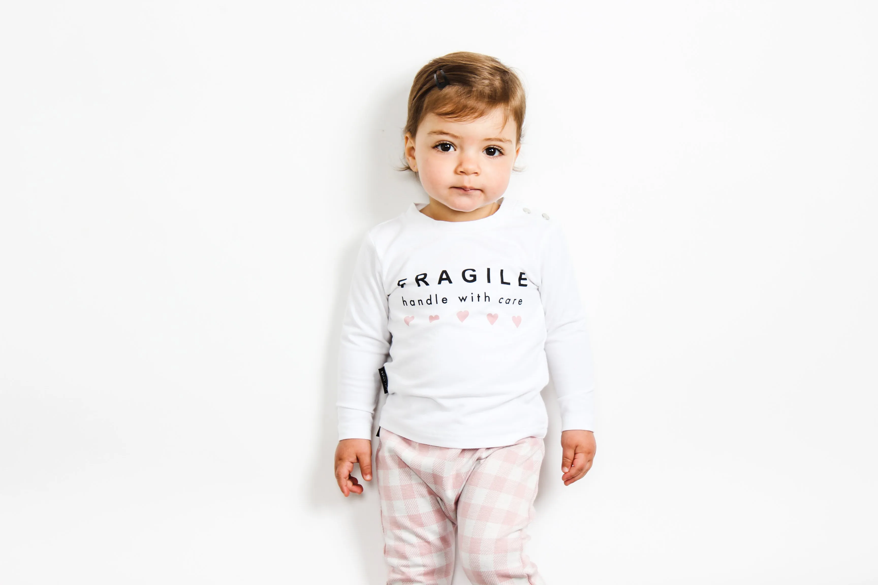 TINY TRIBE PINK CHECK PANT