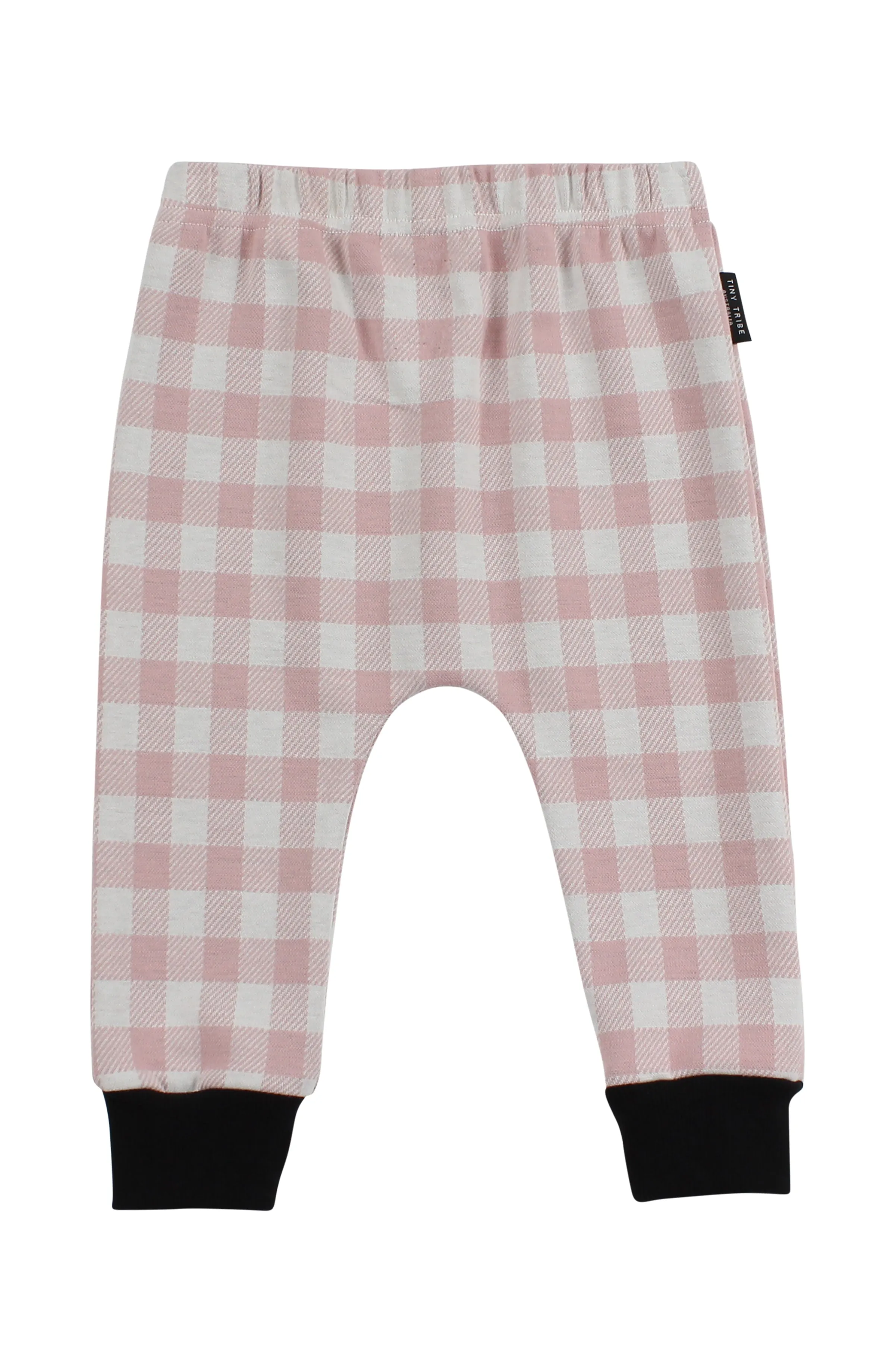 TINY TRIBE PINK CHECK PANT