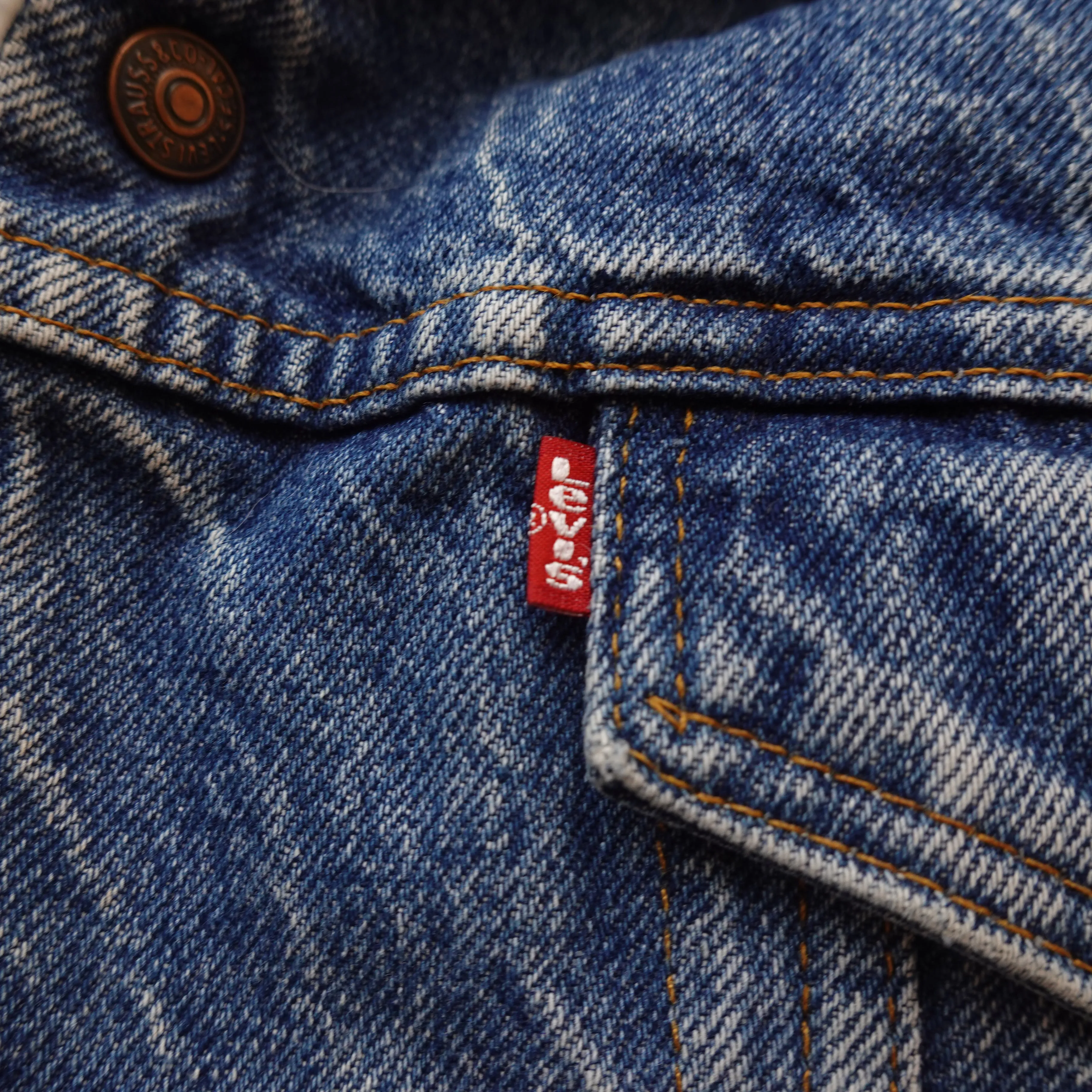Vintage Levis Sherpa Jacket - Size L