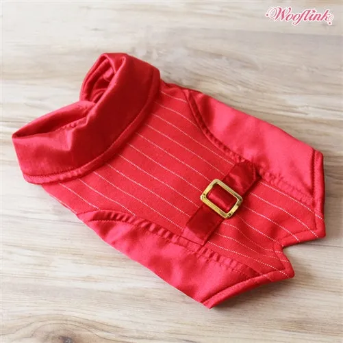 Wooflink Holiday Season Vest - Red