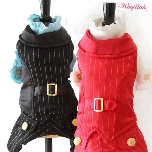 Wooflink Holiday Season Vest - Red