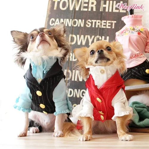 Wooflink Holiday Season Vest - Red