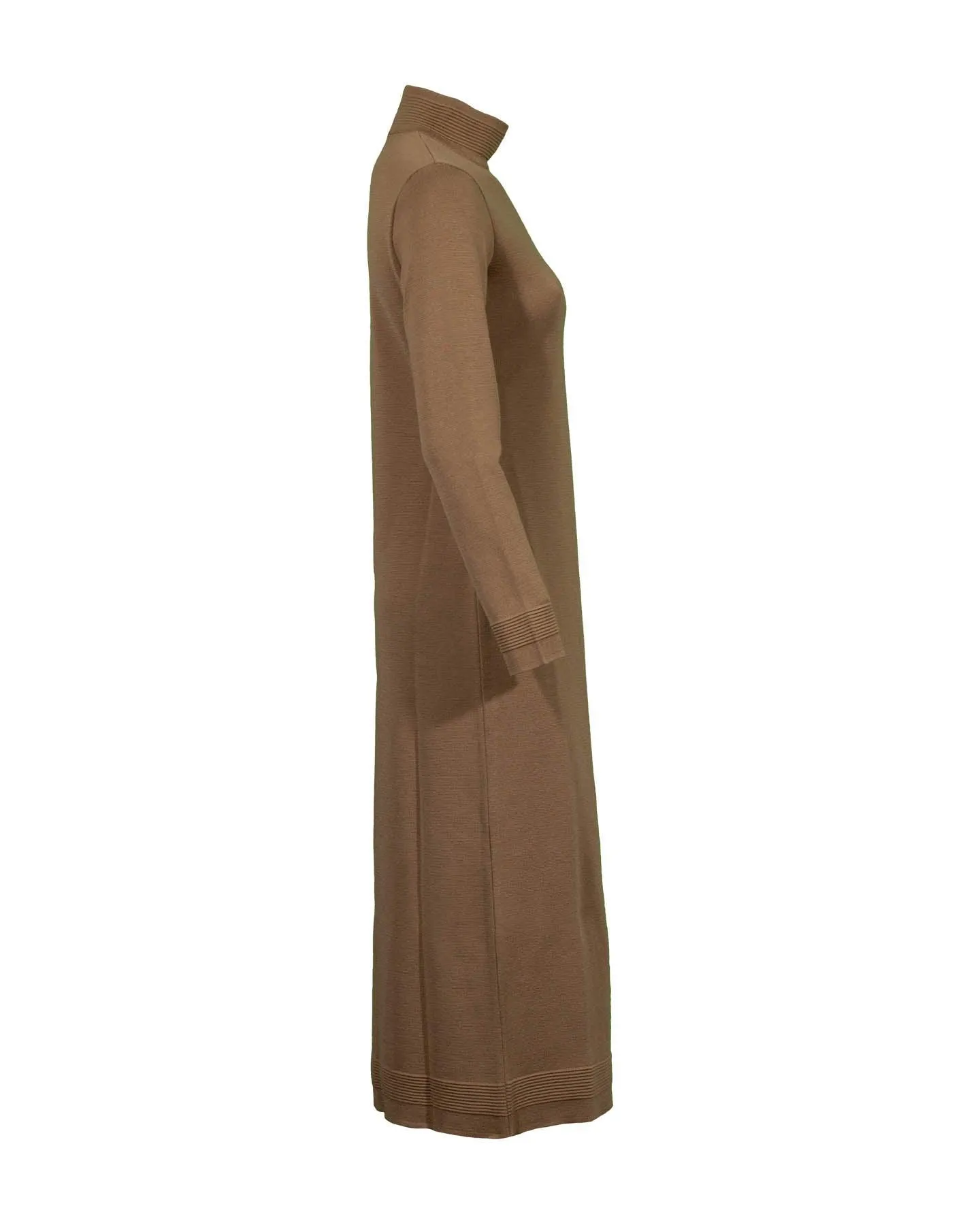 Wool Knit Midi Dress