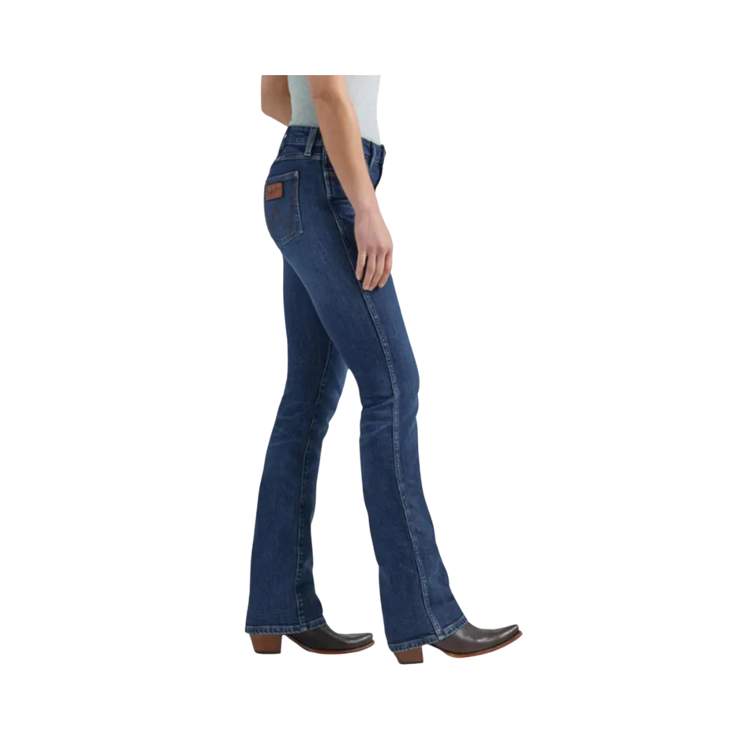 Wrangler Retro Ladies HR Bailey Isle Boot Cut Jeans
